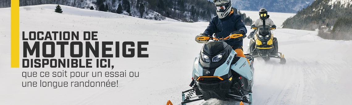 Les motoneiges Gero Concessionnaire Can Am Ski Doo et Lynx